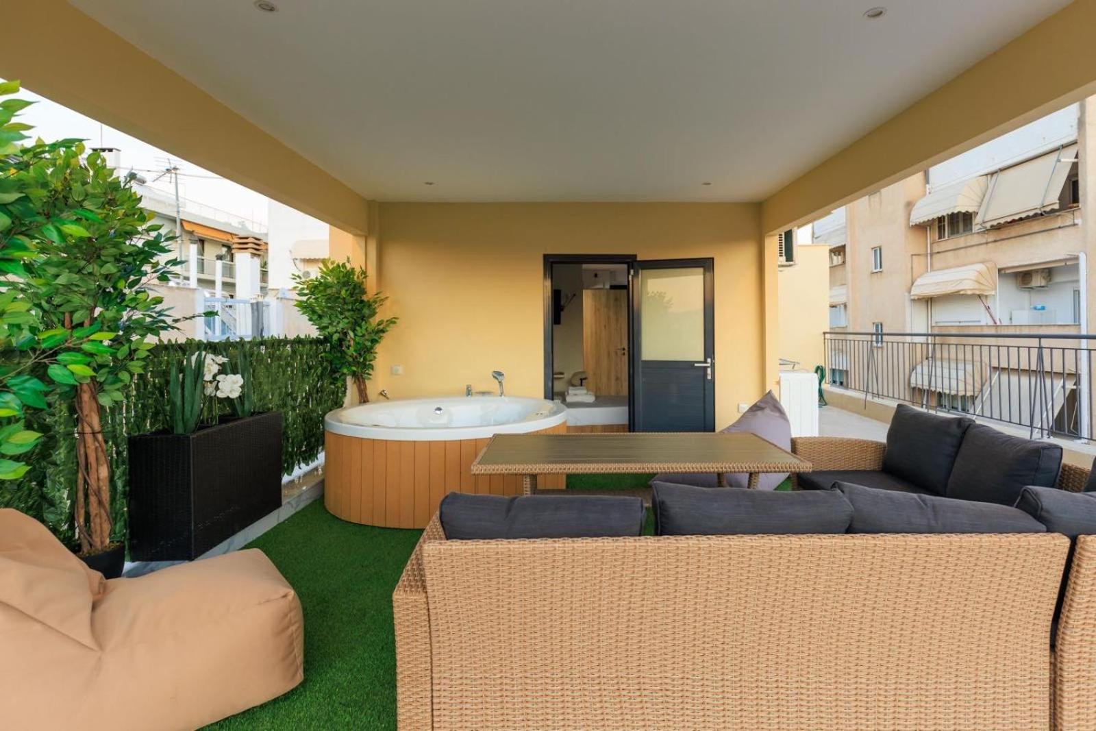 Aiolos Super Lux Suite Jucuzzi Nea Smyrni Centre Αθήνα Εξωτερικό φωτογραφία